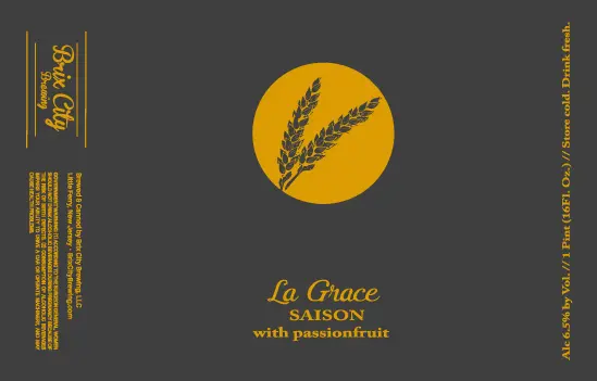 Brix City Brewing La Grace