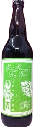 Epic Brewing Company Rio's Rompin' Rye Beer