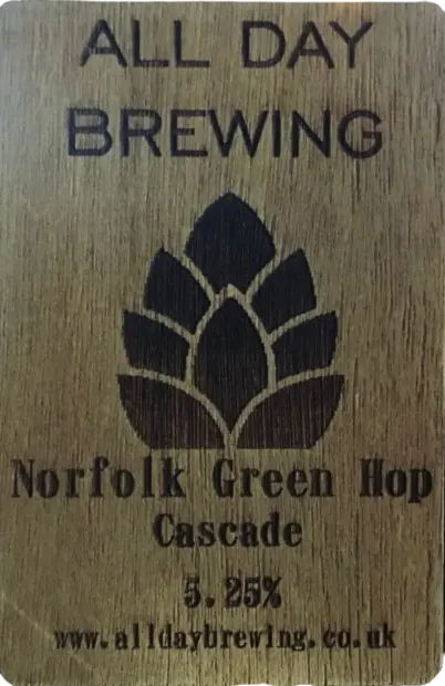 All Day Brewing Co. Norfolk Green Hop #7 - Cascade