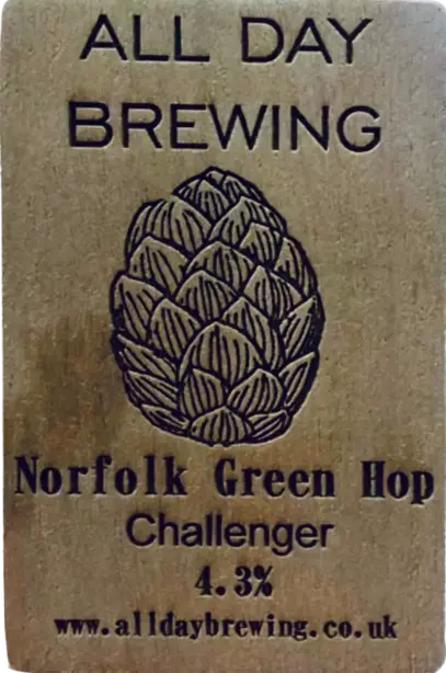 All Day Brewing Co. Norfolk Green Hop #8 - Challenger