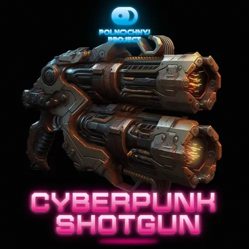 Midnight Project Cyberpunk Shotgun