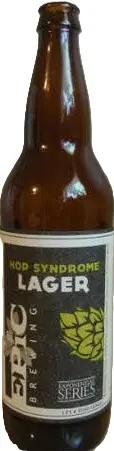 Epic Brewing Company Hop Syndrome Lager