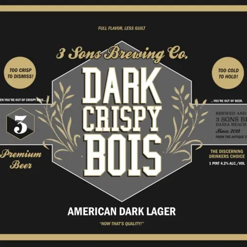 3 Sons Brewing Company Dark Crispy Bois
