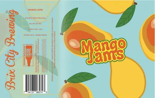 Brix City Brewing Mango Jams