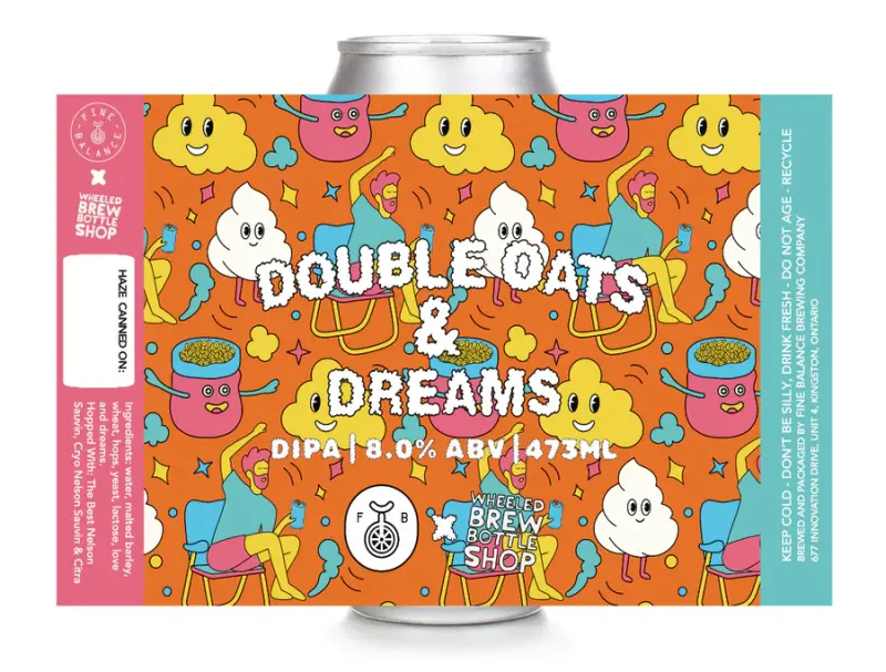 Fine Balance Brewing Company Double Oats & Dreams