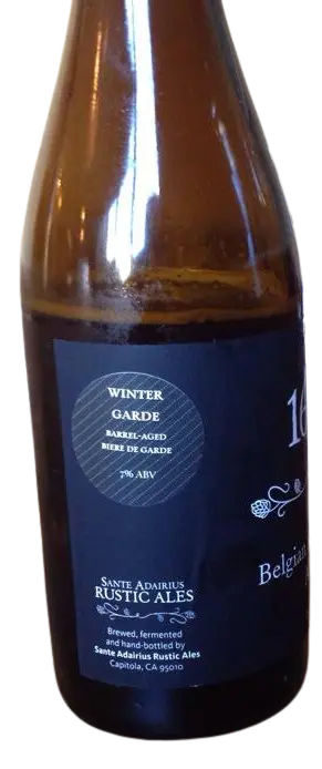 Sante Adairius Rustic Ales Winter Garde