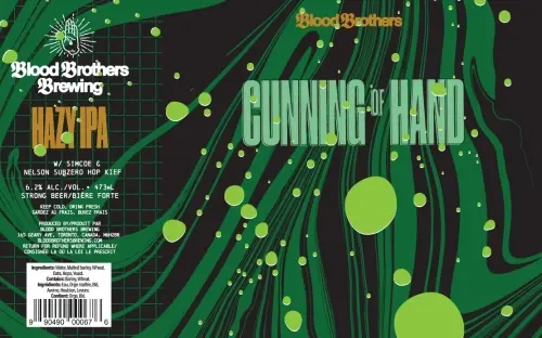 Blood Brothers Brewing Cunning of Hand 14 - Simcoe & Nelson Subzero Hop Kief