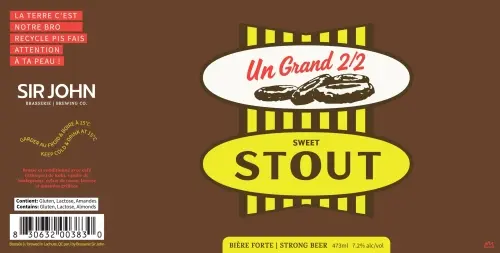 Brasserie Sir John Brewing Company Un Grand 2/2