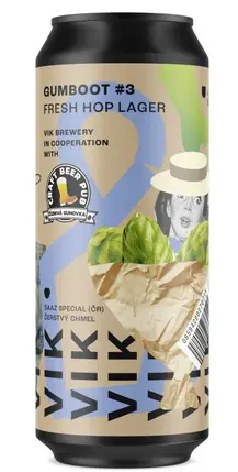 Rodinný pivovar Vik Gumboot #3 Fresh Hop Lager