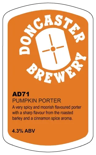 Doncaster Brewery AD71 Pumpkin Porter 2025