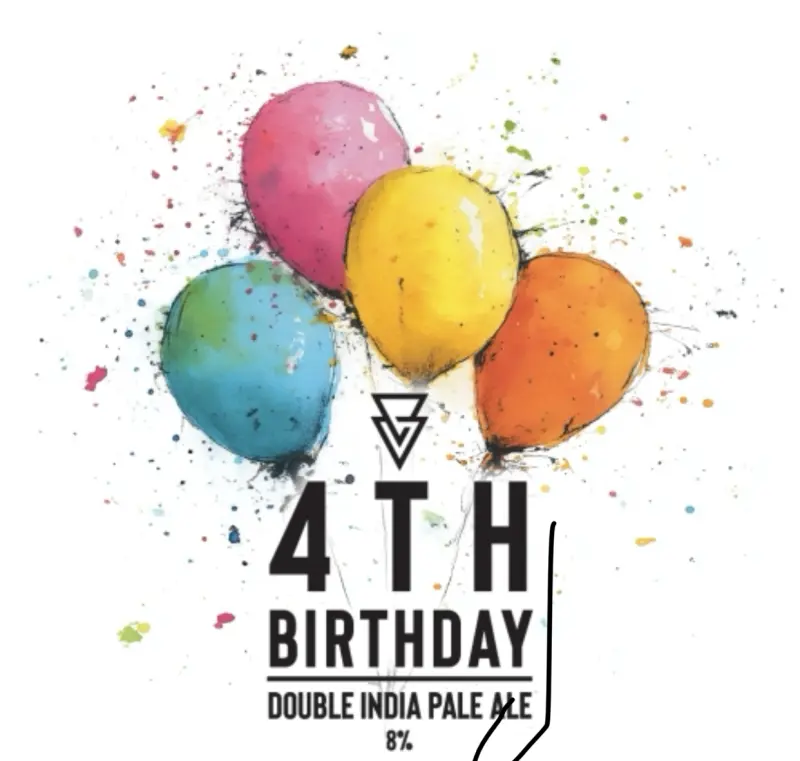Azvex Brewing Company 4th Birthday DIPA