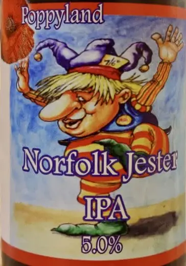 Poppyland Brewery Norfolk Jester IPA