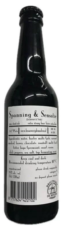 Brouwerij De Molen Spanning & Sensatie