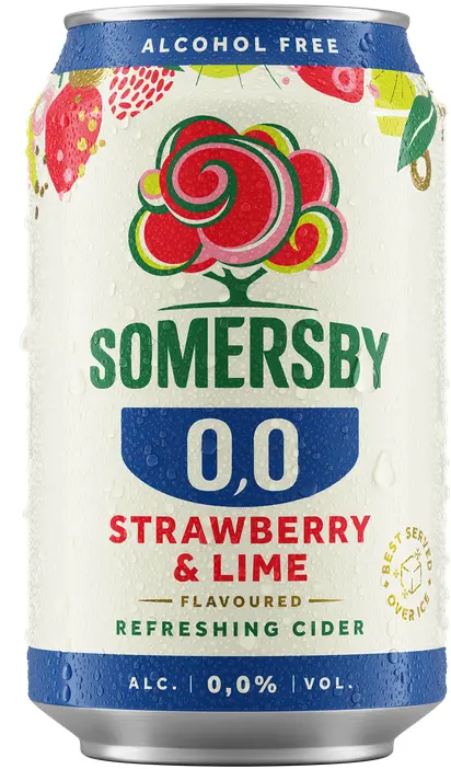 Somersby Strawberry & Lime Cider 0,0%