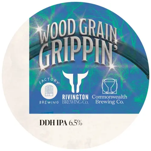 Rivington Brewing Company Wood Grain Grippin'