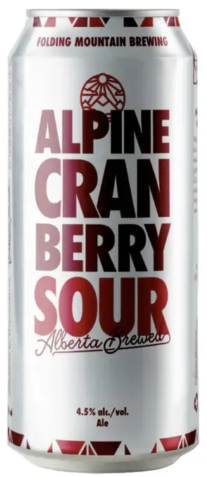 Folding Mountain Brewing Alpine Cranberry Sour