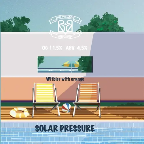 Big Village Brewery Solar Pressure (Orange Ed.)