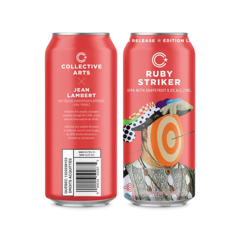 Collective Arts Brewing Ruby Striker
