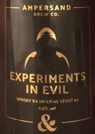 Ampersand Brew Co Experiments in Evil - #3 Whisky BA