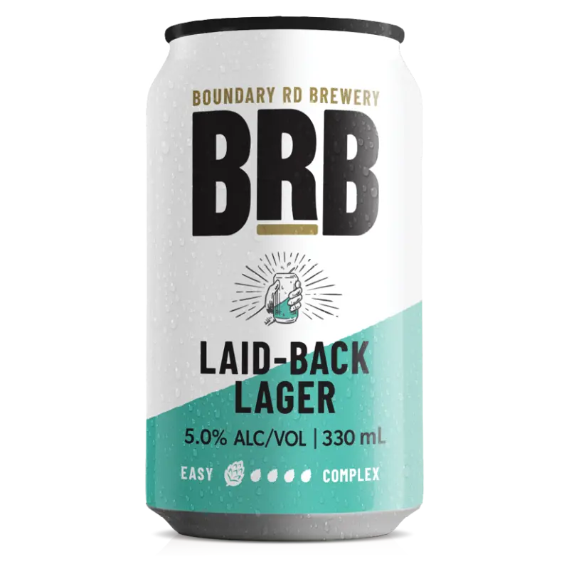 Boundary Road Brewery Laid-Back Lager