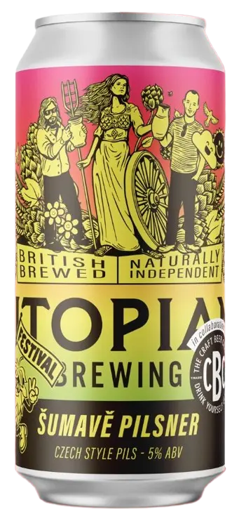 Utopian Brewing Sumave Pilsner