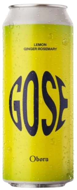 Pivovar Obora Gose Lemon Rosemary Ginger