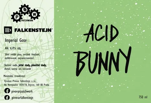 Pivovar Patchwork Acid Bunny
