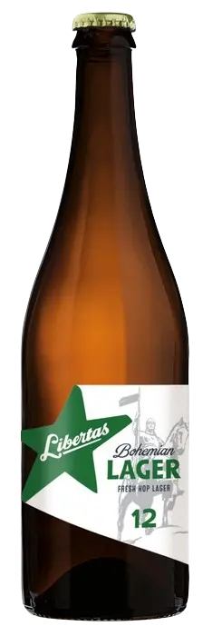 Akciový pivovar Libertas 12% Bohemian Lager - Fresh Hop