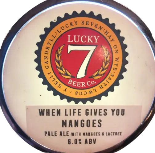 Lucky Seven Beer Co When Life Gives You Mangoes