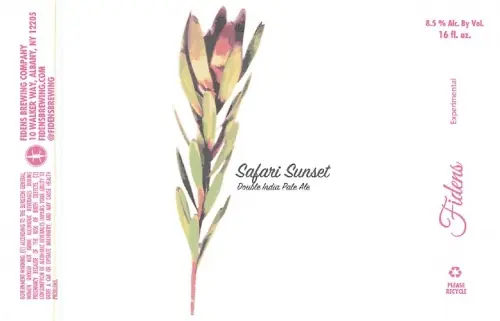 Fidens Brewing Company Safari Sunset