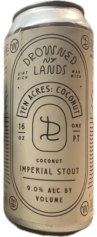 Drowned Lands Brewery Ten Acres: Coconut