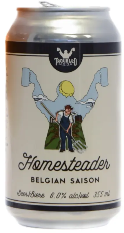 Troubled Monk Homesteader Belgian Saison