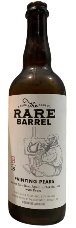 The Rare Barrel Painting Pears