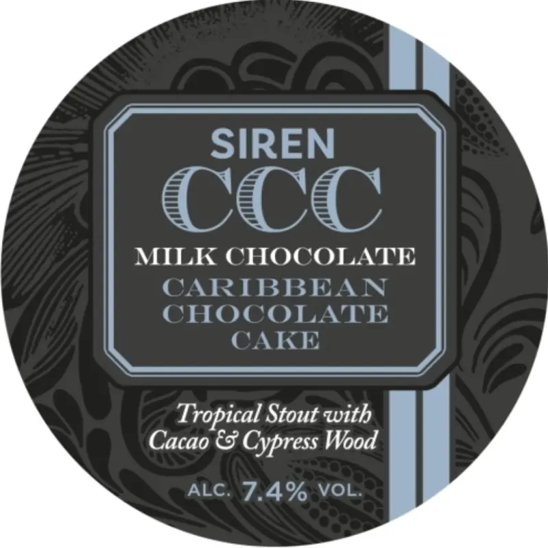 Siren Craft Brew Milk Chocolate Caribbean Chocolate Cake