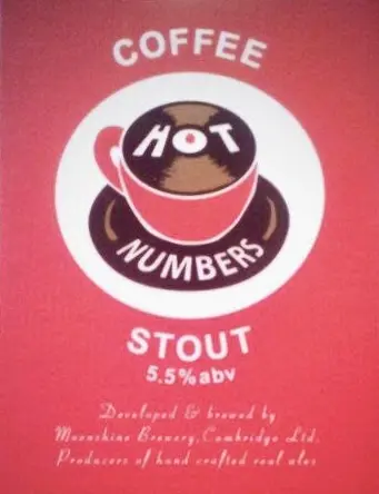Moonshine Brewery Hot Numbers Coffee Stout