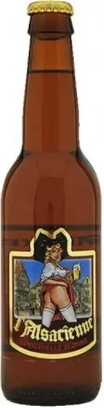 L'Alsacienne Sans Culotte Blonde