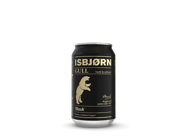Mack Ølbryggeri Isbjørn Gull