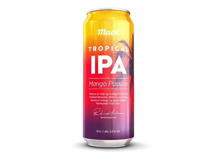 Mack Ølbryggeri Tropical IPA Mango Passion