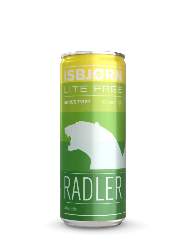 Mack Ølbryggeri Isbjørn Lite Free Sitrus Tvist Radler
