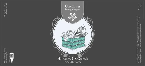 Oakflower Brewing Company Heirloom: NZ Cascade