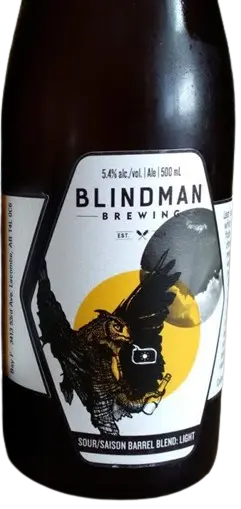 Blindman Brewing Sour/Saison Barrel Blend: Light