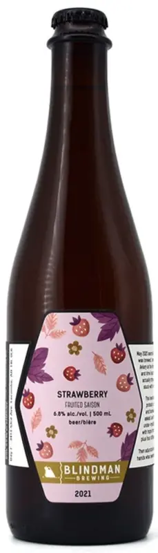 Blindman Brewing Strawberry Fruited Saison