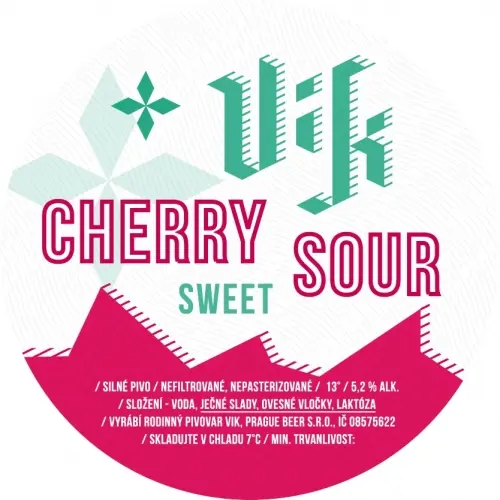Rodinný pivovar Vik Sweet Cherry Sour