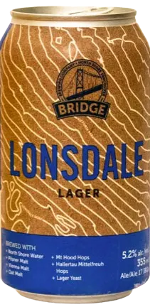 Bridge Brewing Company Lonsdale Lager