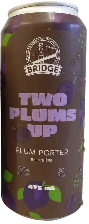 Bridge Brewing Company Two Plums Up