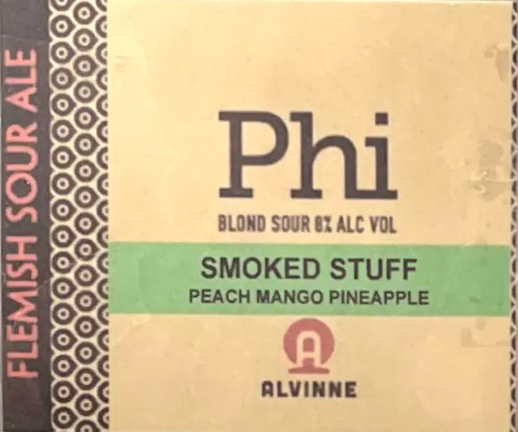 Brouwerij Alvinne Phi Smoked Stuff (Peach, Mango & Pineapple)