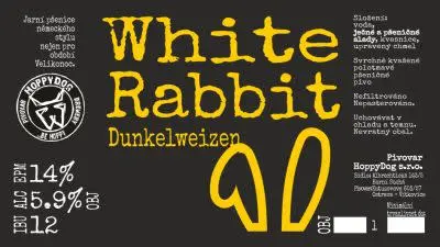 HoppyDog White Rabbit