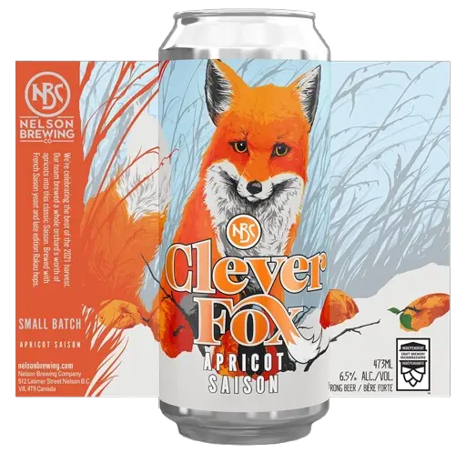 Nelson Brewing Company Clever Fox Apricot Saison