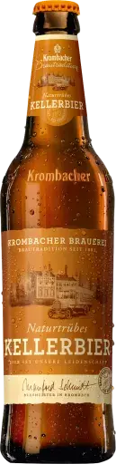 Krombacher Privatbrauerei Brautradition Naturtrübes Kellerbier