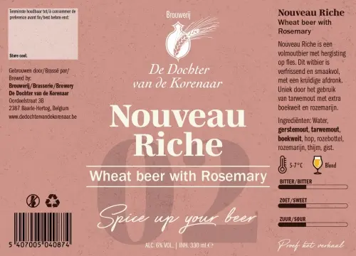 De Dochter van de Korenaar Nouveau Riche (non B.A.)